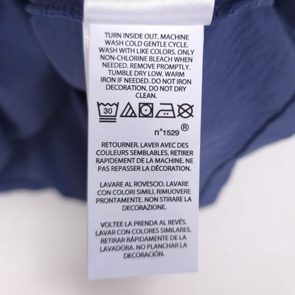 NWT POLO RALPH LAUREN Men's XL Classic Fit T-Shirt NORTH PORT Garment Dyed Navy - Picture 15 of 15